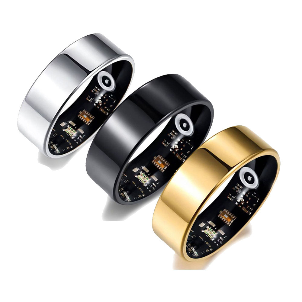 New Smart Ring Heart Rate Blood Pressure Sleep Monitoring Motion Tracking IP68 Waterproof Men Women Smart Ring Holiday Gift