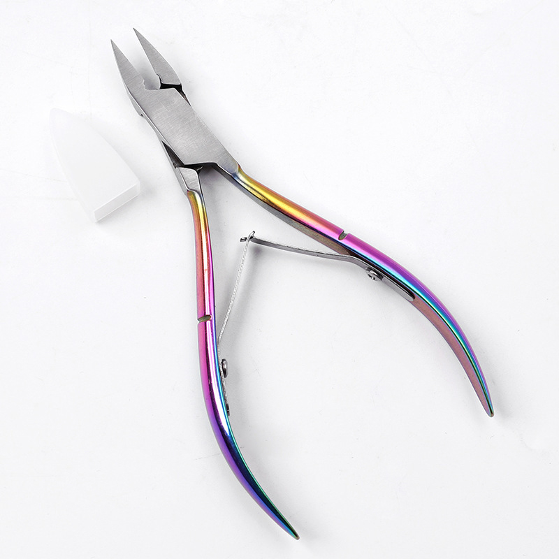 1PCS Toenail Ingrown Cuticle Nipper Clipper Edge Cutter Scissor Nail Pliers Tool Pedicure Dead Skin Remover Manicure Tools