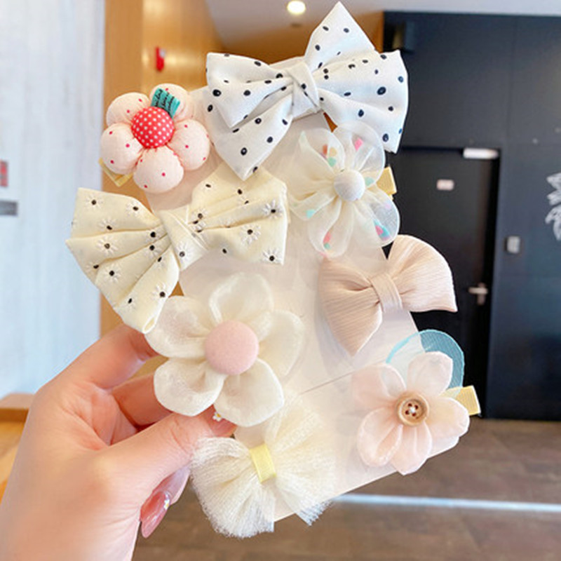 Children's Hair Clip Beanie Clip Cute Princess Headdress Plush Clip Little Girls Hair Accessories Broken Hair Clip Hair Card Hea