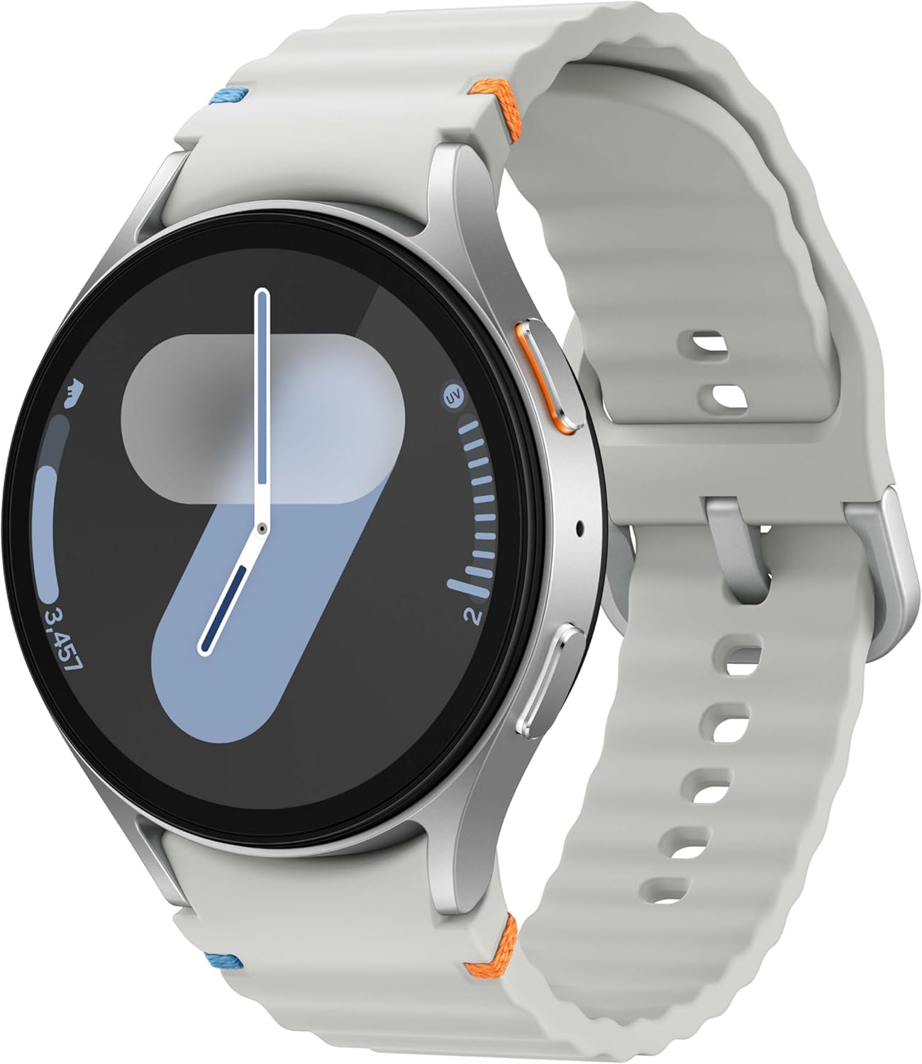 Samsung Galaxy Watch 7 44mm Bluetooth AI Smartwatch w/Energy Score, Wellness Tips, Heart Rate Tracking, Sleep Monitor, Fitness Tracker, 2024, Silver [