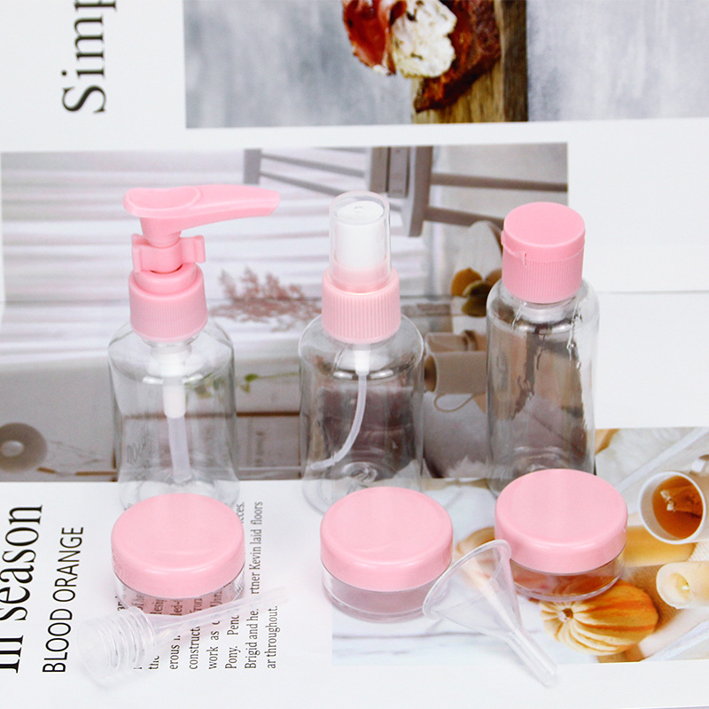 Travel bottling multiple skin care products portable small watering can empty bottle cosmetic bottle spray bottle