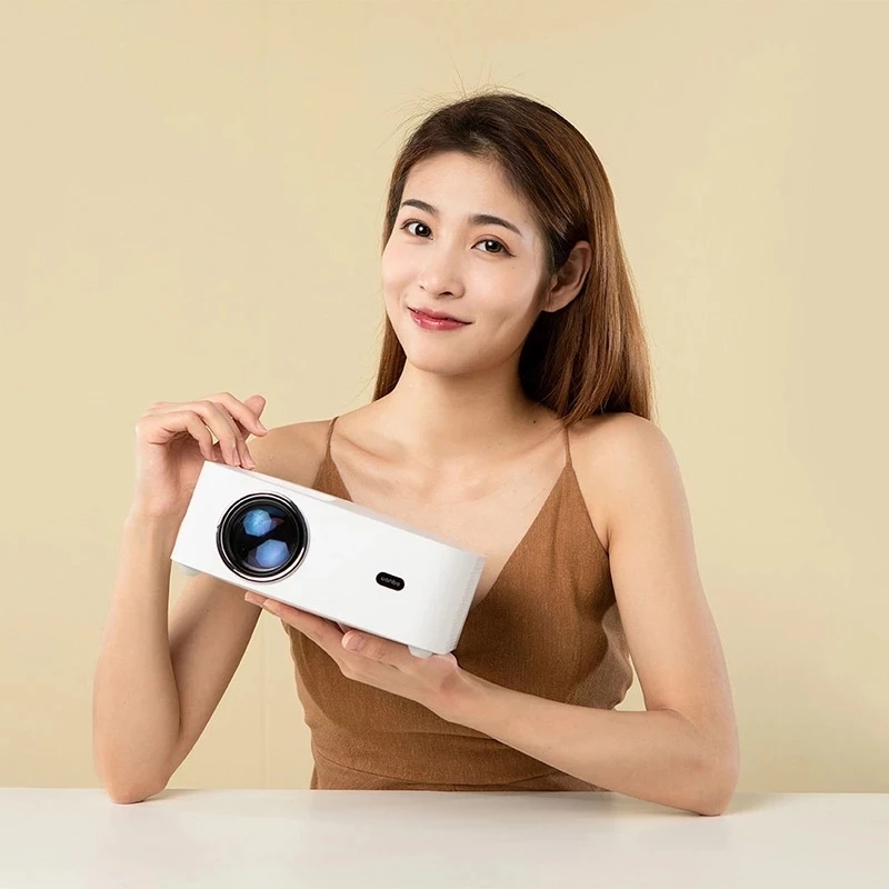 Projector 4K Global Version Wanbo X1 Mini Projector Mini LED Portable Projector 1280*720P Keystone Correction For Home Office