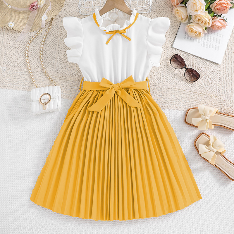 Kids Dress For Girls 8-12 Years Summer Girls Elegant Classic Fashion Intellectual Dress Birthday Party Dress For Children