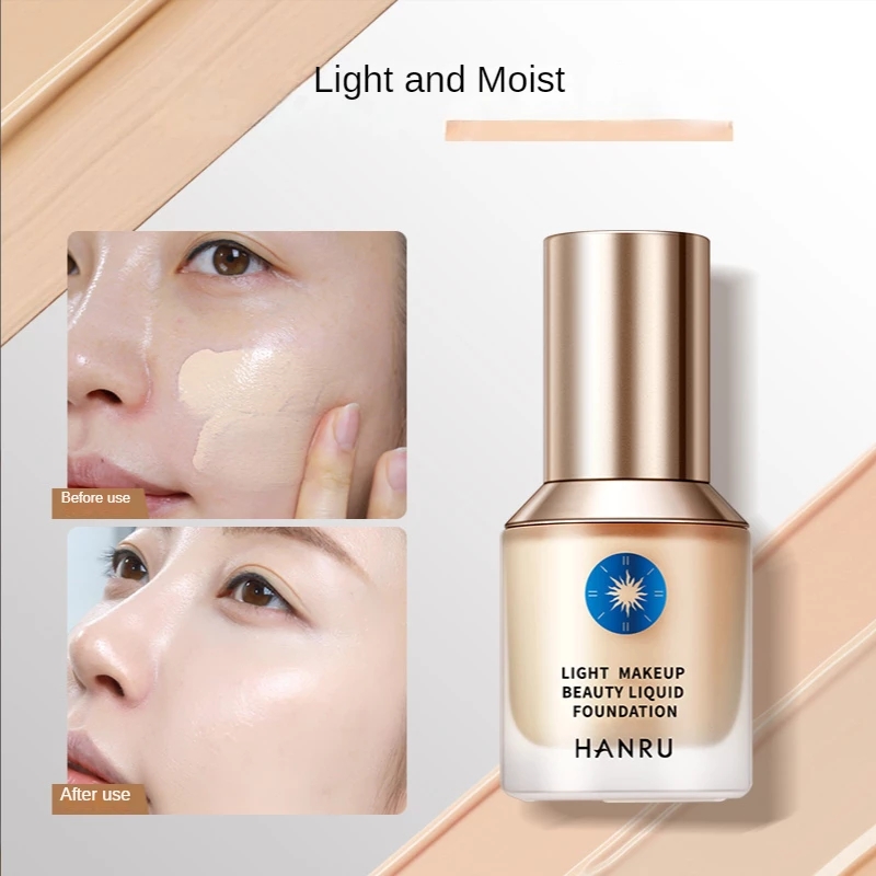 30g Liquid Foundation Concealer Bb Cream Oil Control Lasting Clear Nature Water Proof Female Cosmetic Woman Basic Makeup