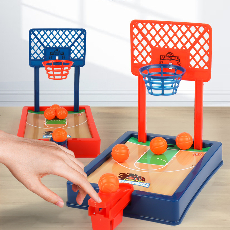 Mini basketball machine desktop portable travel or office game set, suitable for indoor or outdoor use. Fun toys Christmas gifts