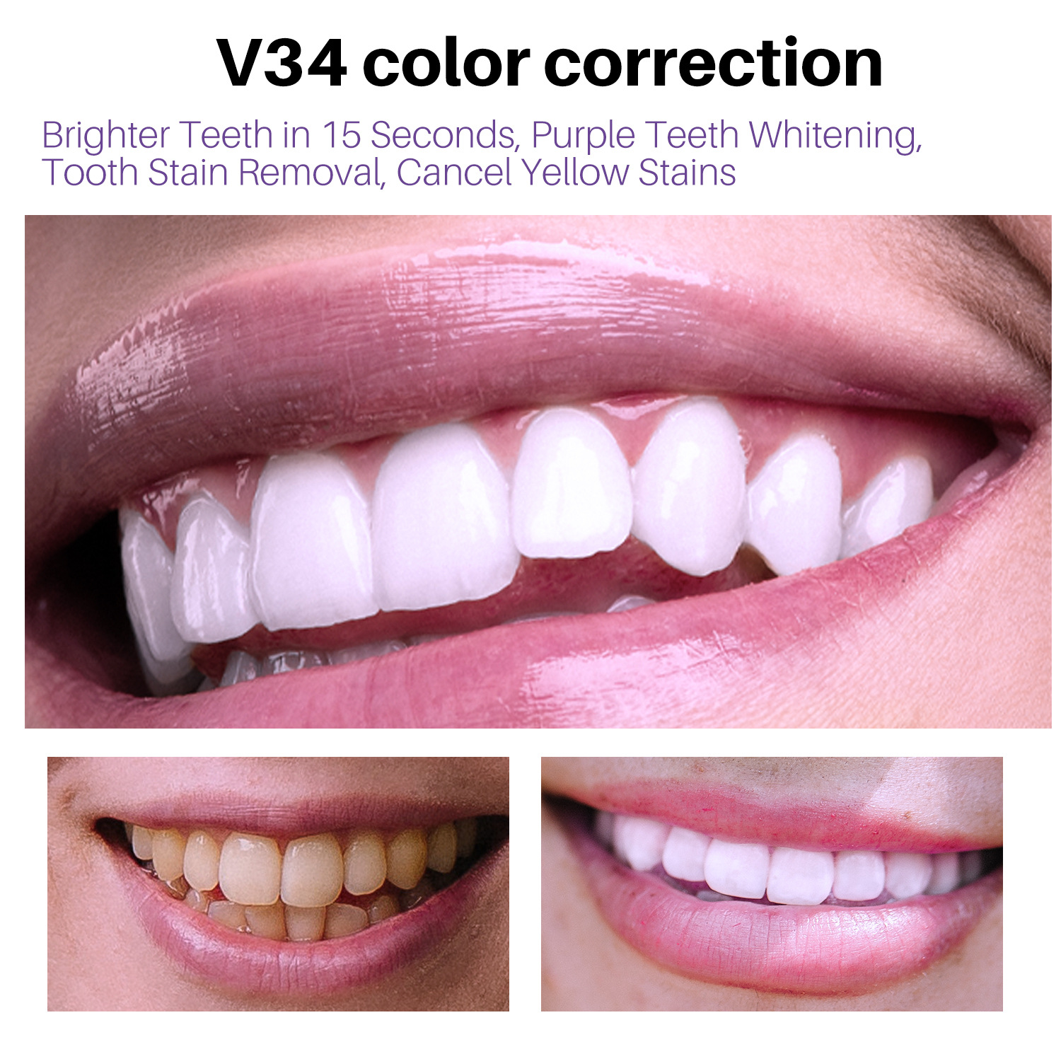 Lanthome V34 Mousse Dental Care Removing Smoke Stains and Cleaning Mousse Teethwhitening