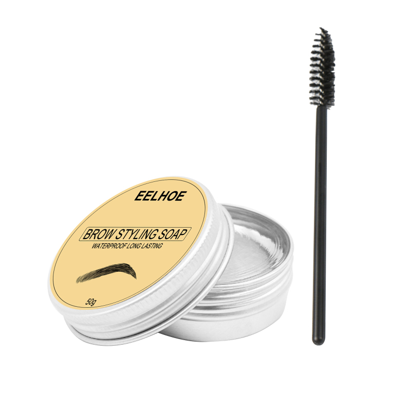 Transparent Long-lasting Eyebrow Soap Wax Eyebrows Pomade Gel For Eyebrow Styling Makeup Soap Brow Sculpt Lift