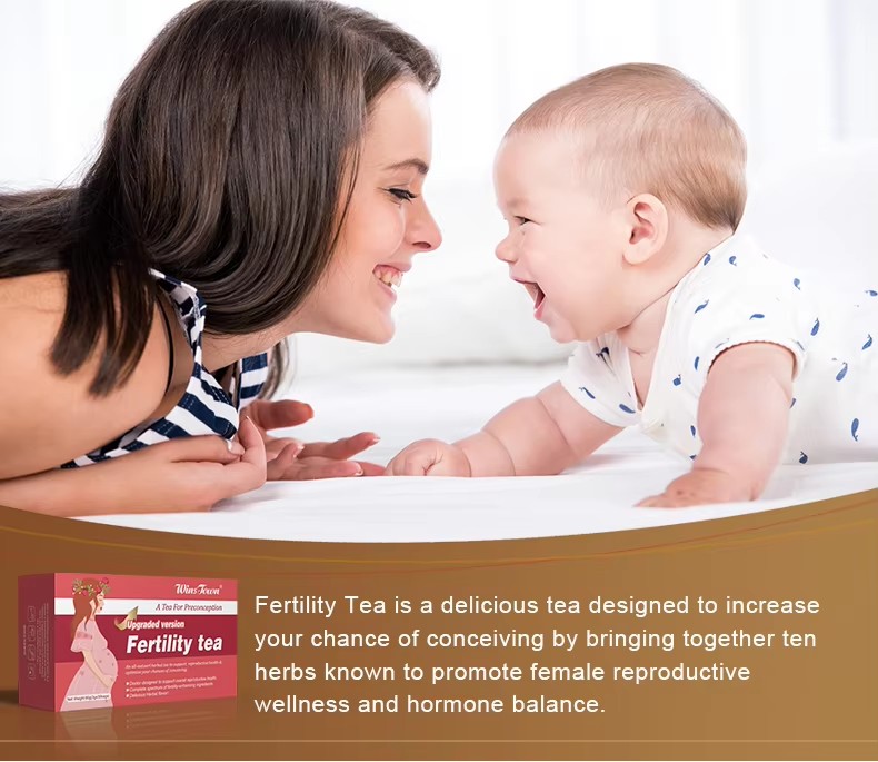 Winstown Detox Tea Women Fertil female Warm Womb private label tea bag custom fertility tea