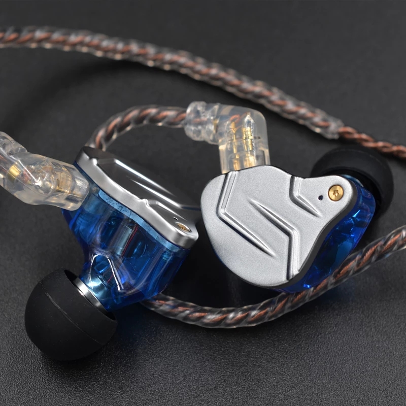Pro In Ear Earphones Hybrid technology 1BA+1DD HIFI Bass Metal Earbuds Sport Noise Cancelling Headset Monitor écouteur