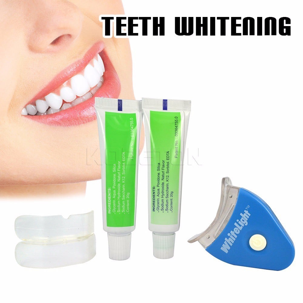 Teeth Whitening Gel Whitener Dental White Tooth Whitelight Brightening Tooth Bleaching Whitening Lamp