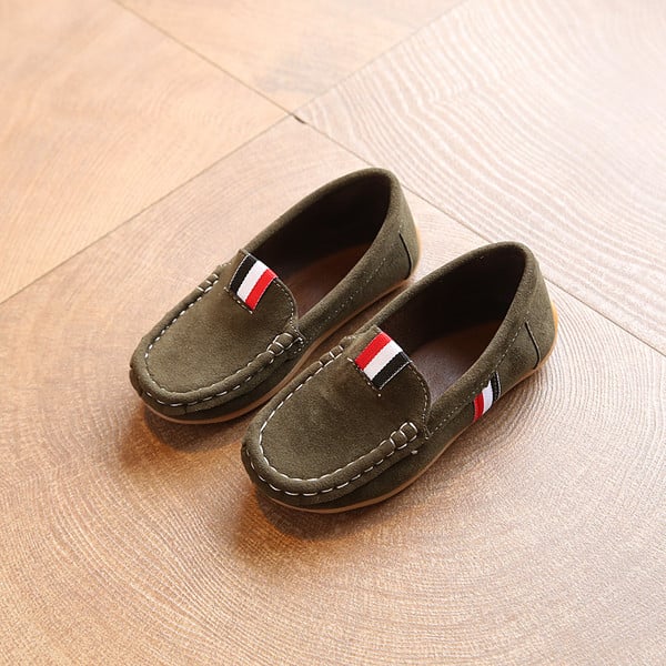 Kids Children Fashion Korean Boys Girls Summer Shoes Soft Frost Non-slip Sandals Boat Shoes Loafers