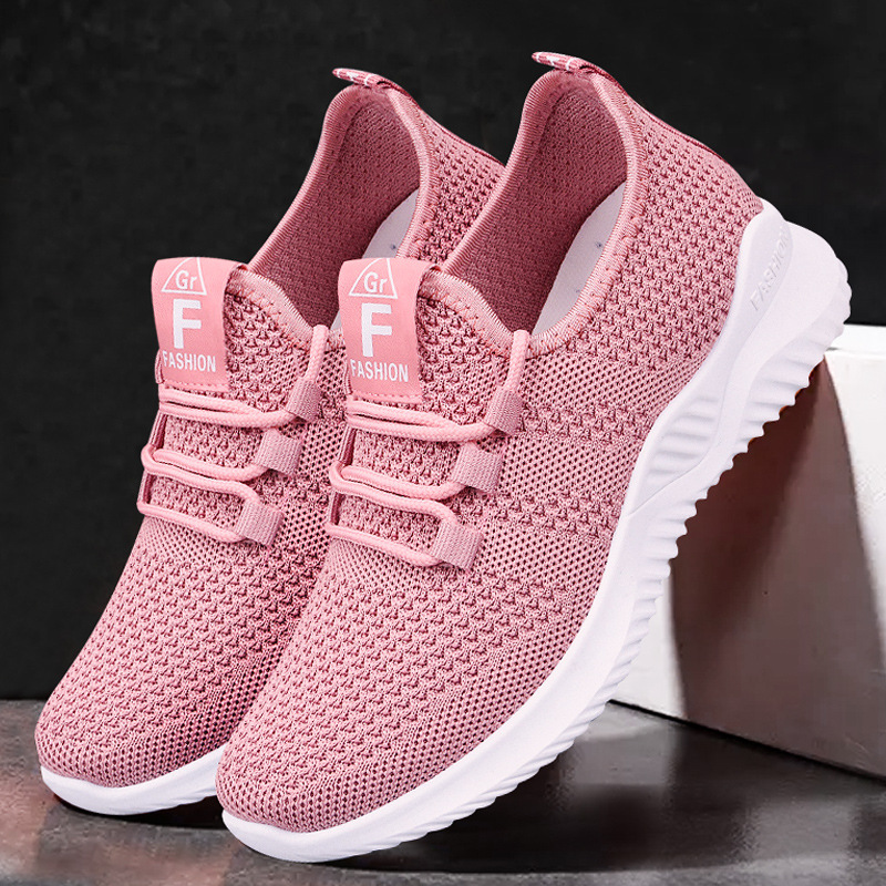 Women's Sport Shoes Female Brand Sneakers Woman Running Shoes Breathable Antislip Light Flats