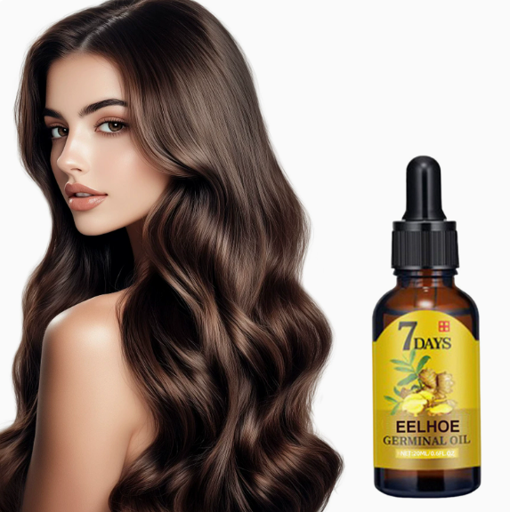 20ml Ginger Scalp and Hair Follicle Nutrient Liquid Refreshing, Moisturizing, and Strengthening Hair Care Essential Oil