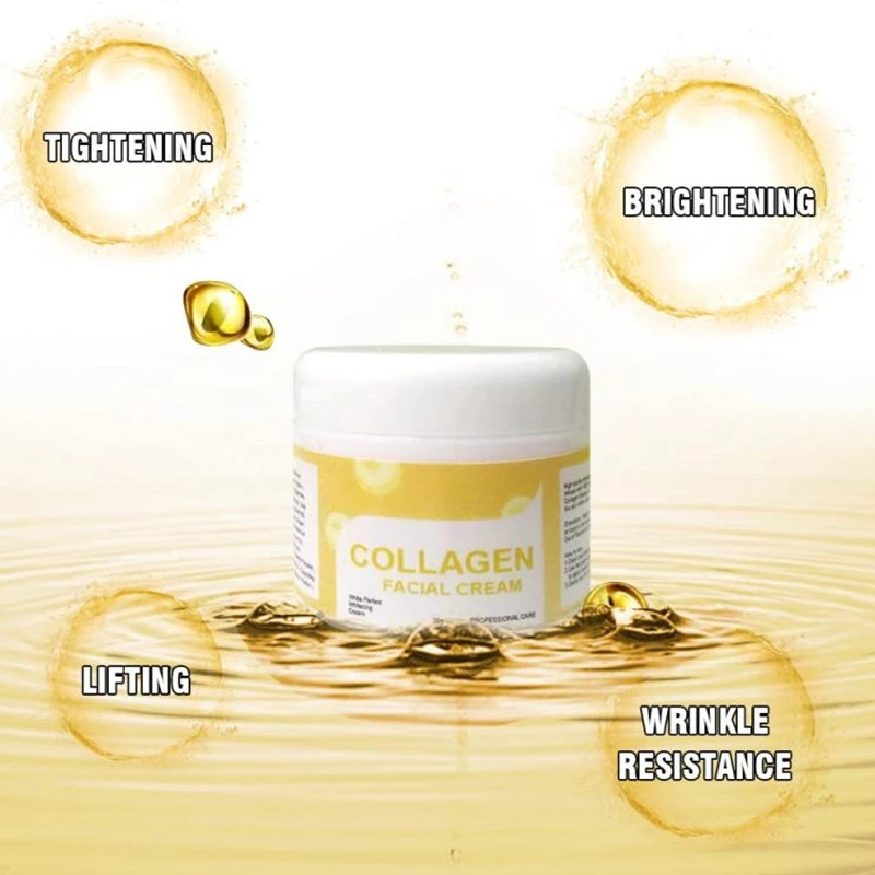 Whitening Face Primer Moisturizing Oil-control Anti Wrinkle Korean Facial Collagen Cream Lifting Face Beauty Cosmetic