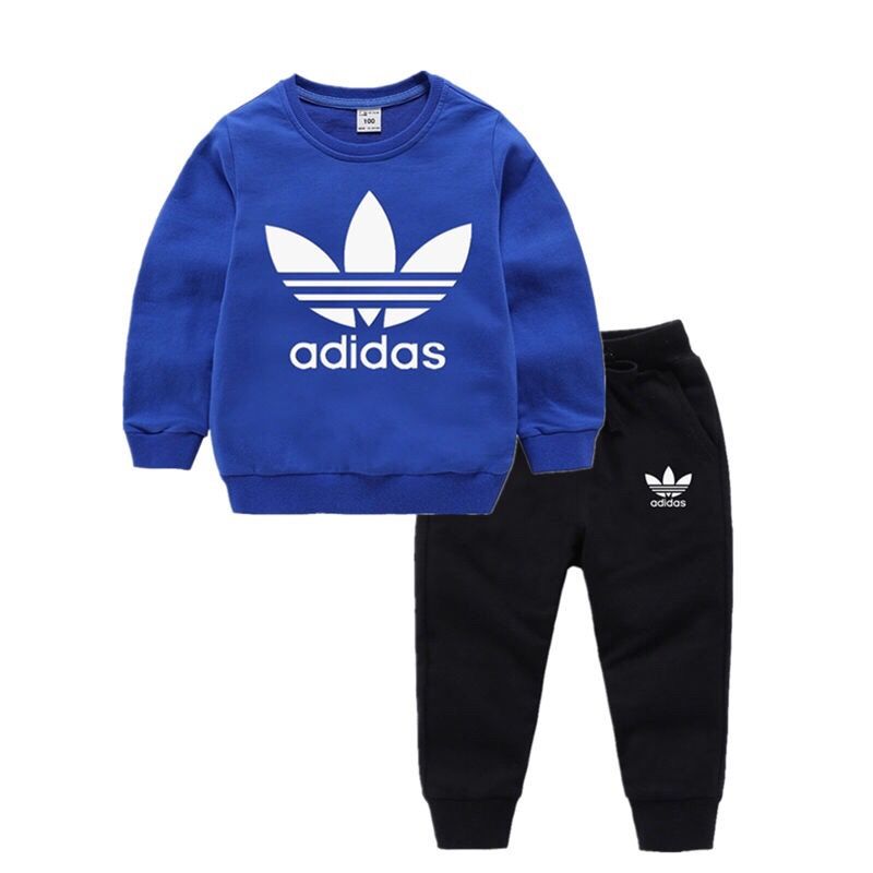D-baby 2Pcs 0-10y Boys Girls Autumn Casual Clothing Set Long Sleeve Top+Pants Kids Wear Kids Suits