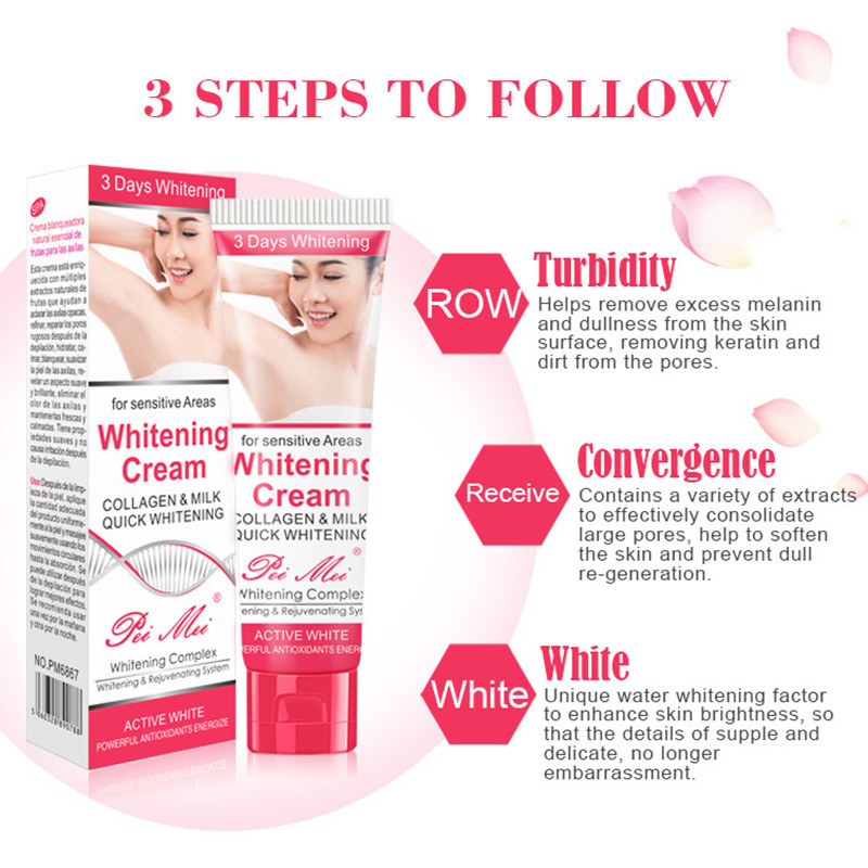 Peimei underarm brightening cream Underarm whitening cream 50g Underarm whitening cream