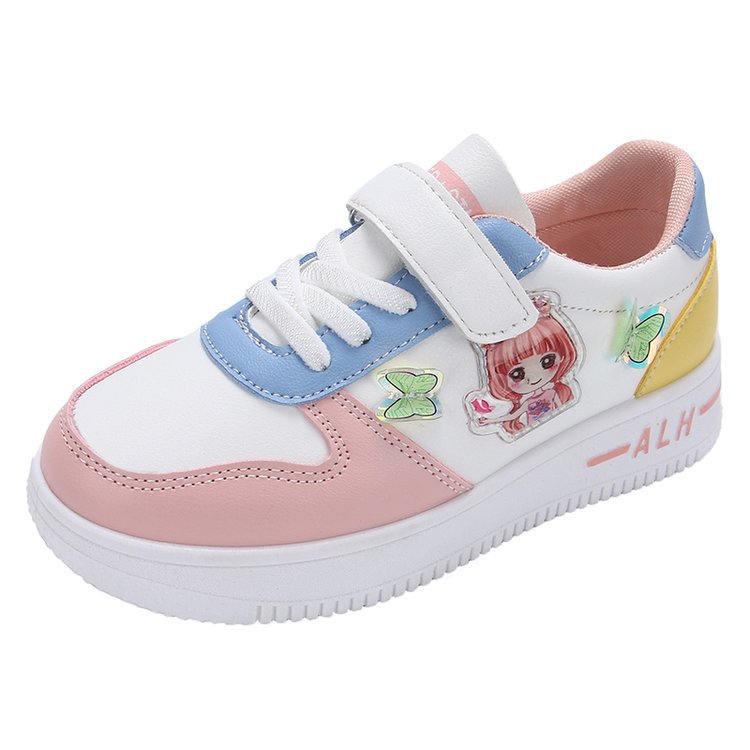 Girl's School Running Sports Shoes Fashion Little Kids Casual Sneakers Skateboarding Shoe