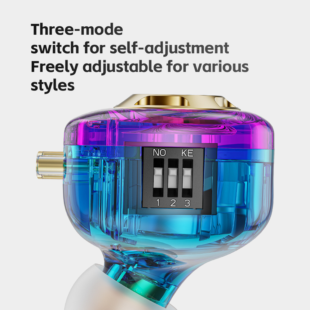 Hot QKZ AK6 Lucky Dynamic Earphones Heavy bass HIFI earphones pluggable earphones, three tone tuning mobile sports earphones