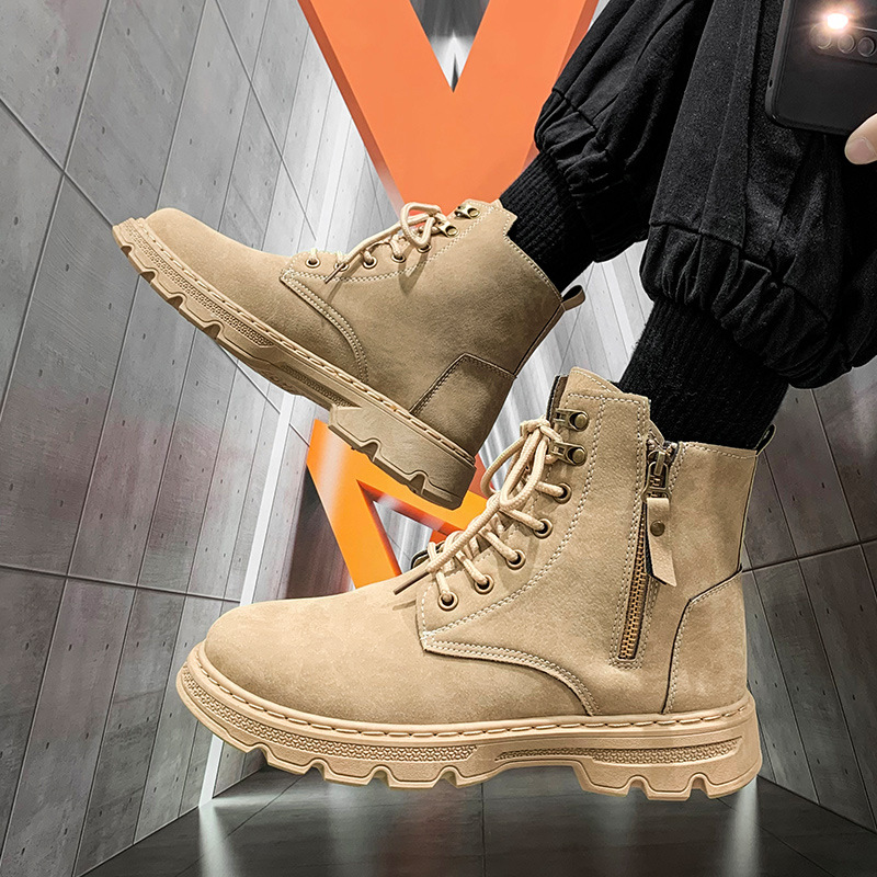 Fashion Men Boots Soft Leather Pointed Toe Business Shoes Leisure Men Ankle Boots Dress Shoes Formal Moccasins