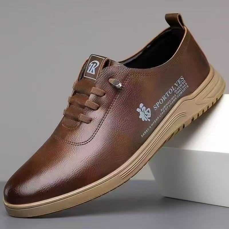 Men's Casual Shoes Soft Leather Loafers Classic Business Office Shoe Comfort Driving Shoes Men Shoes