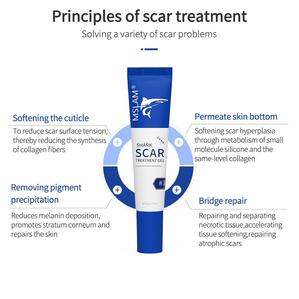 Herb Surgical Burn Scar Removal Ointment Gel Acne Scar Promote Cell Regeneration Repair Cream Whitening Pigmentation Corrector