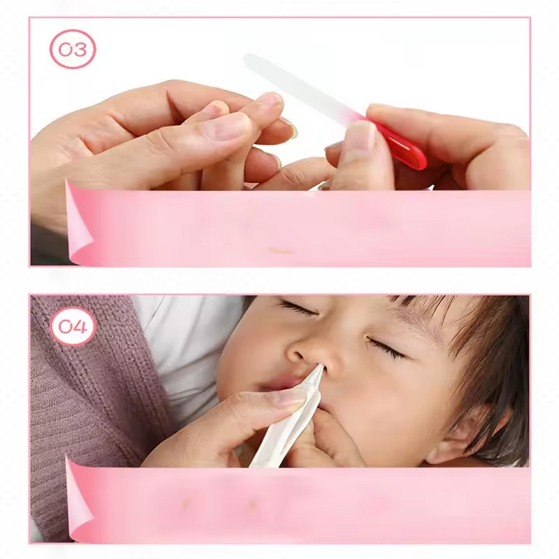 Baby Nail Clipper Kit Baby Healthcare Kits Tool Trimmer Scissors Nail Clippers With Storage Box Baby Nail File Set Manicure Care