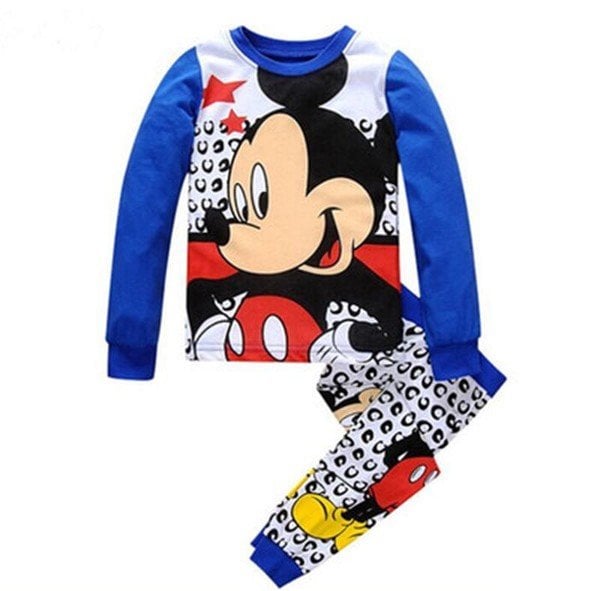 Baby Boy Girl Pyjamas sleeping suits Children Cartoon Pajamas Set for Boys Girls Spring Sleepwear Kids Long Sleeve Pijamas P020