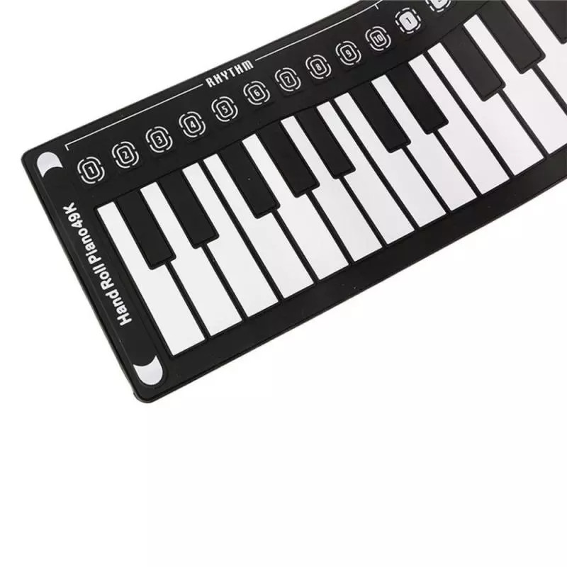 49-key folding hand-rolled piano silicone portable hand-rolled piano electronic piano for beginners Electronic organ