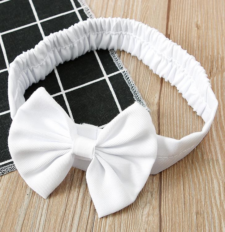 baby summer girls sleeveless bowknot skirt two-piece kids dress