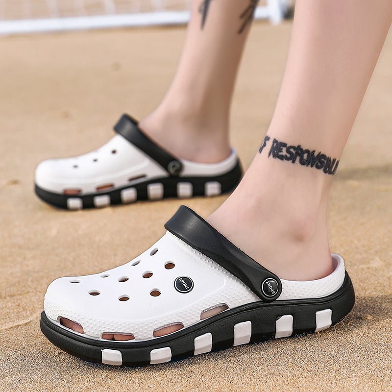 ❤️ summer two wear slippers ❤️ men's non-slip fashion outer wear sandals and slippers beach couple shoes