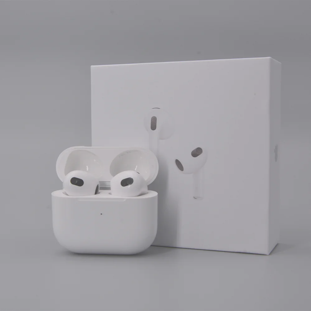 1:1 New Original Apple AirPods (3rd generation) Wireless Bluetooth Headphone with Charging Case