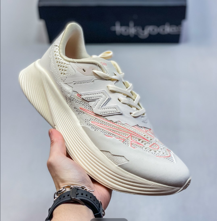 NB Stone Island joint Stone Island xNewBalance RCElite V2 lightweight, non slip, wear-resistant casual sports running shoes