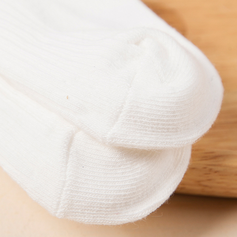 New men's and women's thin baby socks, cotton socks, comfortable and breathable, 5 pairs of socks for 0-12 years old