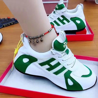 Women's shoes with the same mesh breathable dad's shoes ins2023 new fashion couple sports casual shoes cross-border