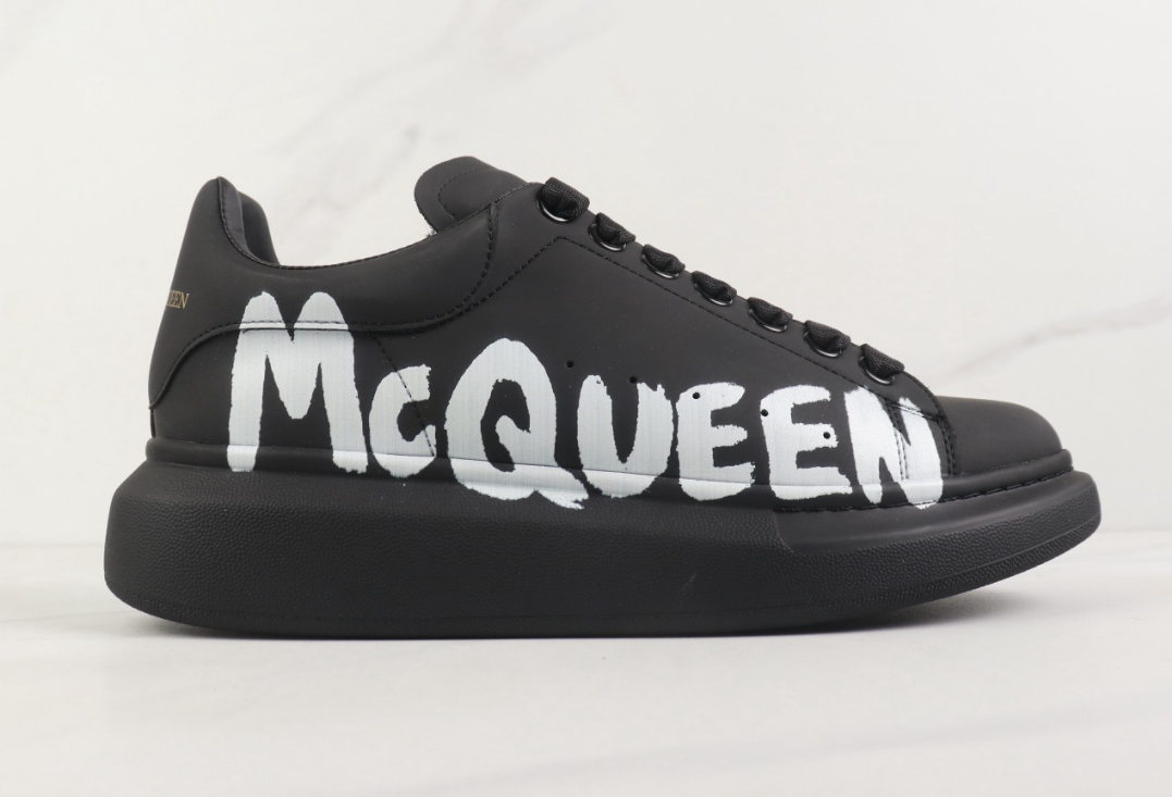 Alexander McQueen sole sneakers low top casual shoes small white shoes