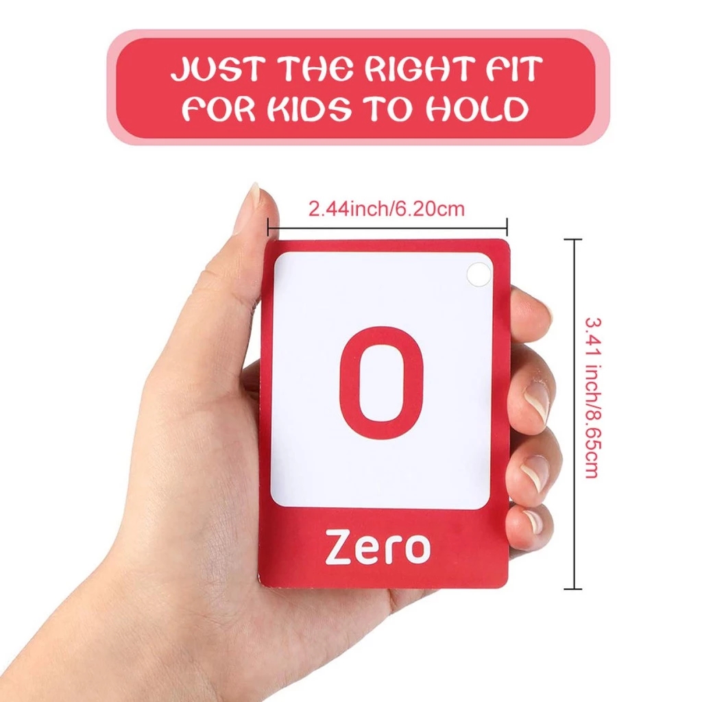 Kids Montessori Baby Learn English Word Card Flashcards Cognitive Educational Toys Picture Memorise Games Gifts for Children