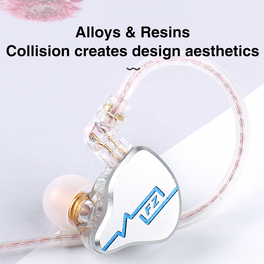 FZ Liberty Z1 HIFI In-Ear Dynamic Headphones DJ Monitor IEM Earbud Sport Noise Cancelling Music Headsets With Replaceable Cable