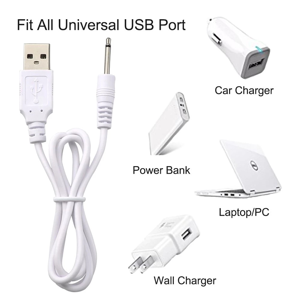 Rechargeable Charging Cable for Vibrator USB Cable DC2.5 for Recharging Vibrator Massager Adult Toys Sex Products