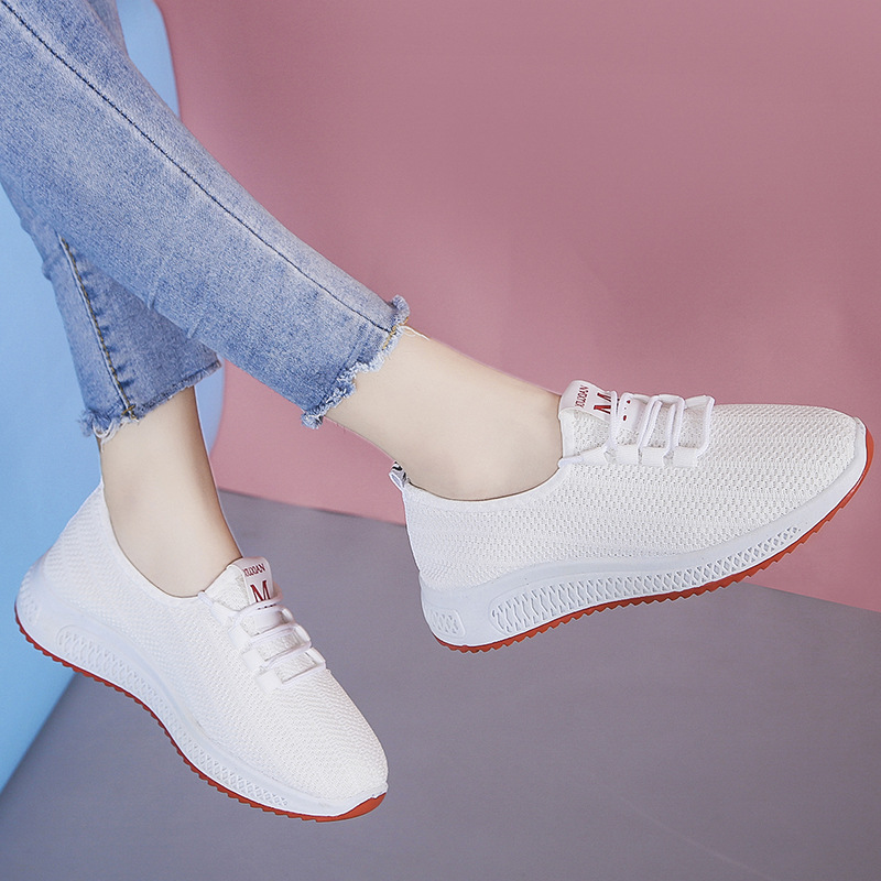 Running Shoes For Women Lace-up Woman Sneakers Breathable Mesh Women Sport Shoes Women's Shoes