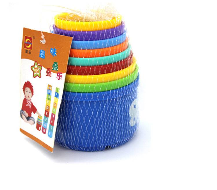 Early Childhood Education Puzzle Toys Jane Fun Fun Stacked Cups