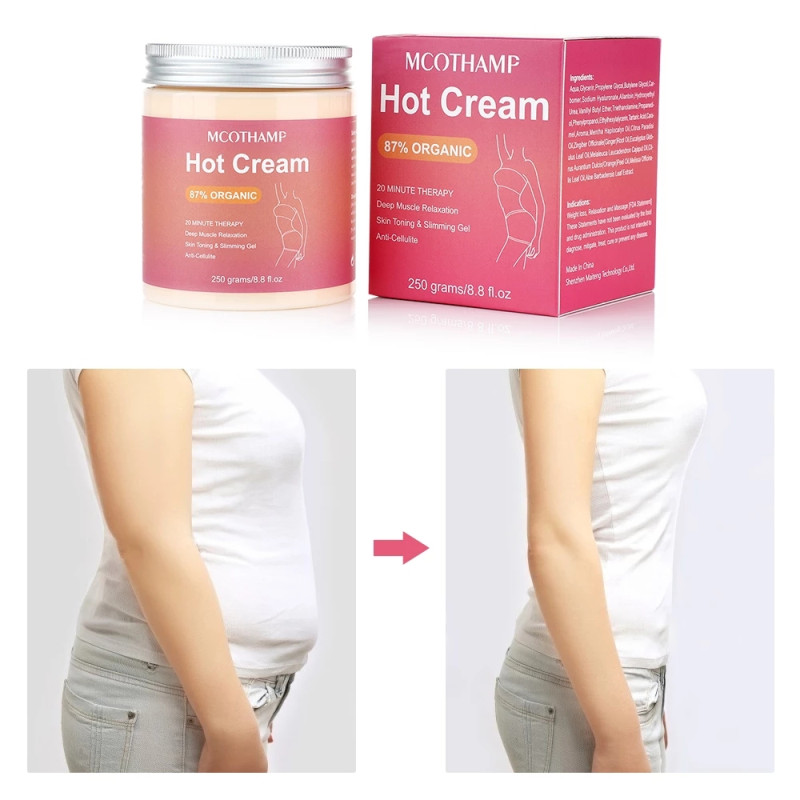 Fat Burning Cream Anti-cellulite Weight Loss Cream Full Body Slimming Hot Fat Burner Cream Weight Loss Massaging Cream Body Shap