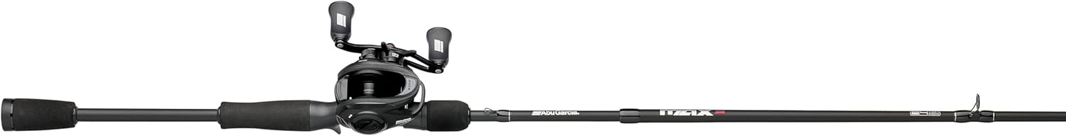 Abu Garcia Max SX Low Profile Baitcast Reel and Fishing Rod Combo
