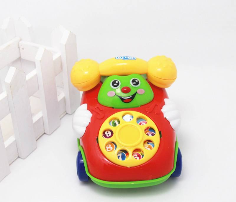 Ideas pull small smile simulation telephone children play house gift