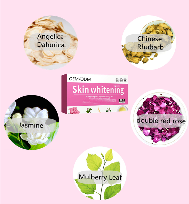 Natural Chinese tea beauty Skin Whitening Spots Fading Chamomile Tea Teabags