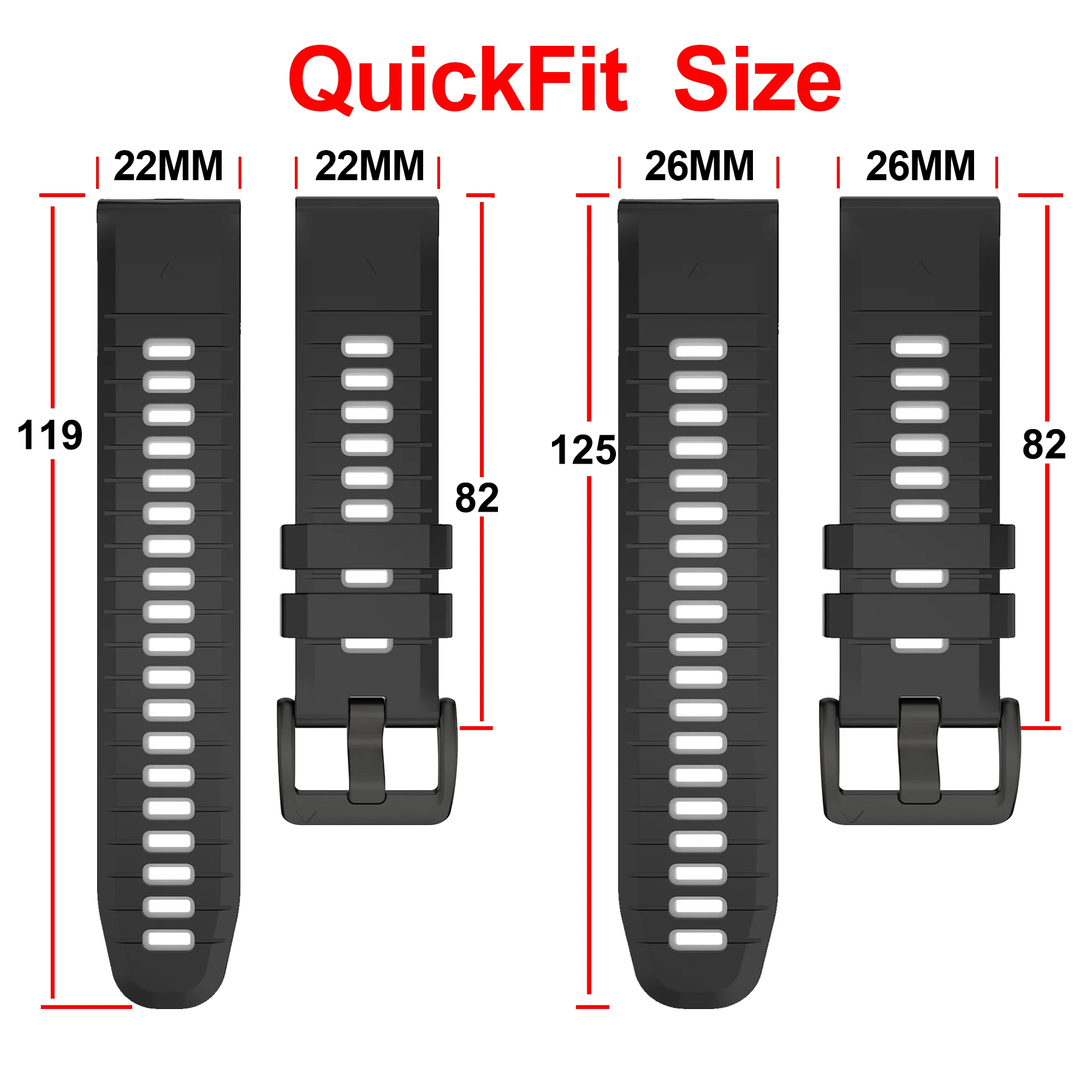 22 26mm Silicone Strap for Garmin Fenix 7 7X Pro 6 6X 5 5X Plus Fenix 8 47 51mm quatix 8 7 6 Tactix 8 7 965 MARQ QuickFit Correa