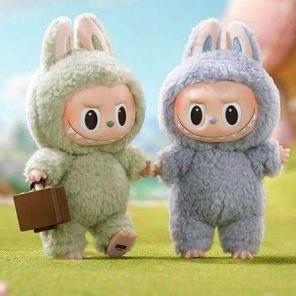 Labubu1.0 first generation vinyl pendant blind box plush toy