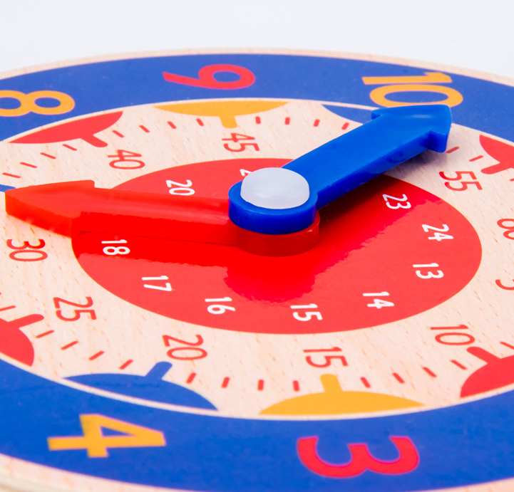 Primary school clock model children's clock mathematics teaching