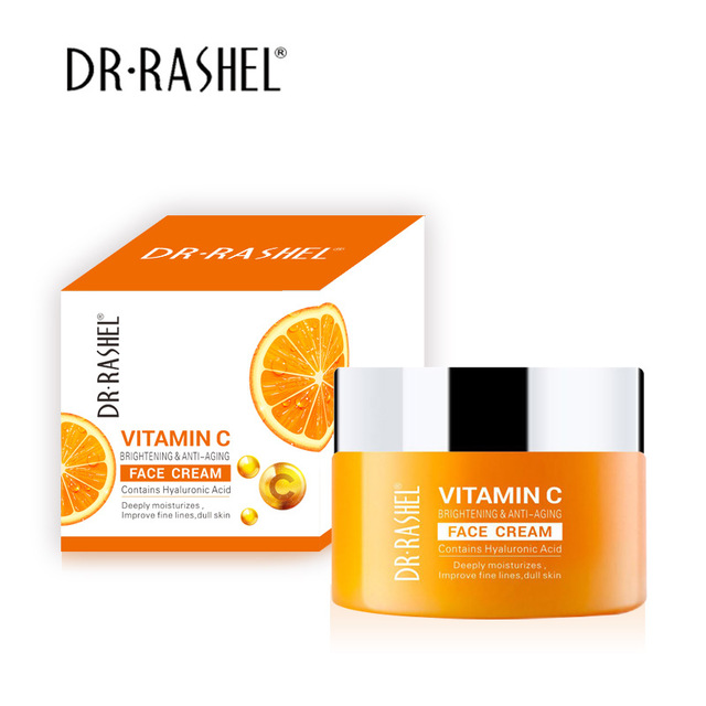 DR.RASHEL VC Moisturizing Cream Whitening,Moisturizing,Hydrating Day Cream for All Skin Type 50g