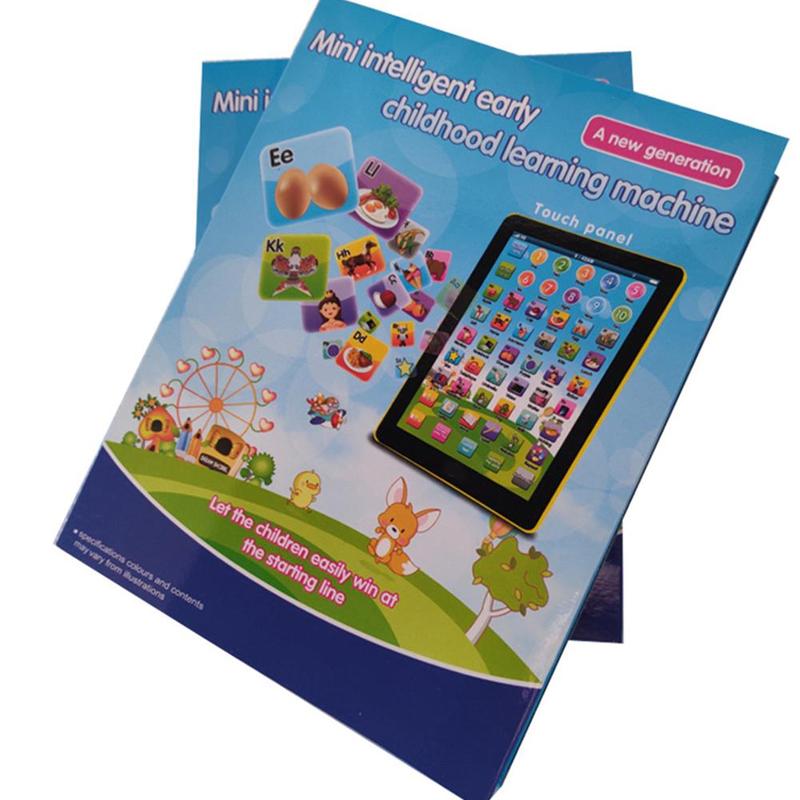 Mini Baby English Educational Learning Toys Laptop Tablet Learning Toys For Children Multifunctional Early Education Machine Toy