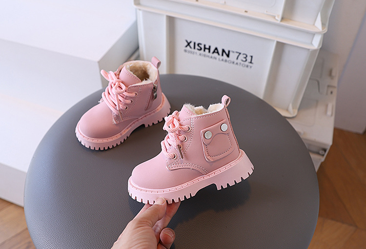 Fashion Girl Boot Autumn New Kid Shoes Classic Shoe Boys Casual Ankle Boots Versatile Boot